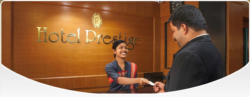 Reception Area at Hotel Prestige Mangalore
